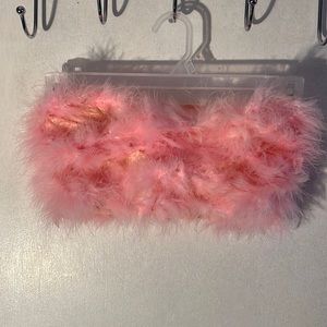 Fur half top